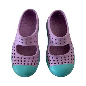 Native Water Shoes Purple and Blue Mary Jane Style